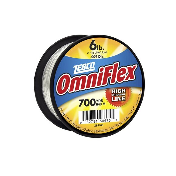 Zebco Omniflex Monofilament Fishing Line, 6-Pound Test - 700 Yards - Picture 2 of 6